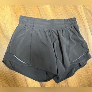 Lululemon shorts. Hotty Hot. 4”. Size 6.